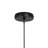 Pakabinamas šviestuvas Beliani Lampa wisząca LUNGA Metal Juodas
