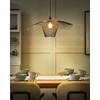 Pakabinamas šviestuvas Beliani Lampa wisząca LUNGA Metal Juodas