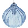 Pakabinamas šviestuvas Lampa wisząca Elstead Lampa wisząca KEILA Szkło Mėlyna