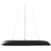 Pakabinamas šviestuvas Beliani Lampa wisząca LED SURKO Metal Juodas