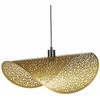 Pakabinamas šviestuvas Beliani Lampa wisząca KRISHNA Metal Auksinis