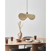 Pakabinamas šviestuvas Beliani Lampa wisząca KRISHNA Metal Auksinis