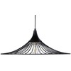 Pakabinamas šviestuvas Beliani Lampa wisząca MAZARO Metal Juodas