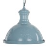 Pakabinamas šviestuvas Lampa wisząca Beliani Lampa wisząca metalo sp. mėlyna DIDESSA