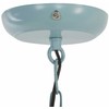 Pakabinamas šviestuvas Lampa wisząca Beliani Lampa wisząca metalo sp. mėlyna DIDESSA