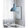 Pakabinamas šviestuvas Lampa wisząca Beliani Lampa wisząca metalo sp. mėlyna DIDESSA