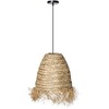 Pakabinamas šviestuvas Beliani Lampa wisząca MOROVIS Trawa morska Naturalny