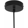 Pakabinamas šviestuvas Beliani Lampa wisząca LUAGAN Plecionka Naturalny
