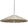 Pakabinamas šviestuvas Beliani Lampa wisząca LUAGAN Plecionka Naturalny