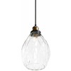 Pakabinamas šviestuvas Beliani Lampa wisząca COOSA Szkło Permatomas