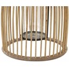 Beliani HOSTE Žibintas Bamboo Wood 32 cm Kremas