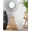 Beliani Lampion MAURITIUS Wierzba 40 cm Baltas