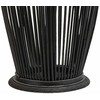Shumee Medinė lempion 72 cm juoda TAHITI