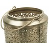 Beliani Lampion CORFU Metal 25 cm Auksinis