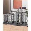 Beliani Lumarko Metal Lampion 36 cm juoda CLARA!