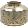 Beliani Lampion CORFU Metal 22 cm Auksinis