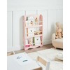 Beliani Lentyna siena LILOET MDF 100 cm Pastelinis rožinė
