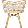 Lova Beliani Vaikiška lovytė Rattan GRUISSAN 50 x 70 cm Natūrali