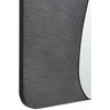 Beliani Sieninis veidrodis ORMES 70 cm 110 cm pilkas
