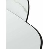 Beliani Sieninis veidrodis PANNES 80 cm 117 cm
