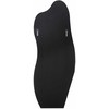 Beliani Sieninis veidrodis ESTANG 50 cm 140 cm sidabrinės spalvos