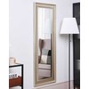 Beliani Sieninis veidrodis CASSIS 51 x 141 cm auksinis