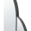 Beliani Sieninis veidrodis CHAILLON 60 cm 80 cm Mėlynas