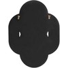 Beliani Sieninis veidrodis CHAILLON 60 cm 80 cm Mėlynas