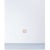 Beliani Vonios veidrodis LED CORROY 80 cm 60 cm Sidabrinis