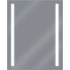 Beliani LED vonios veidrodis MARTINET 70 cm 90 cm sidabrinis