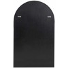 Beliani Sieninis veidrodis PIGNY 58 cm 99 cm rudas