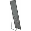 Beliani Pastatomas veidrodis BEAUVAIS 156 cm metalinis juodas