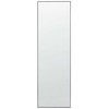 Beliani Pastatomas veidrodis BEAUVAIS 156 cm metalinis juodas