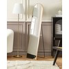 Beliani Pastatomas veidrodis BAGNOLET 150 cm metalinis auksinis