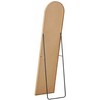 Beliani Pastatomas veidrodis BAGNOLET 150 cm metalinis auksinis