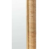 Beliani Pastatomas veidrodis MALANGE 150 cm rotango spalvos