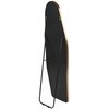 Beliani Pastatomas veidrodis LARCHE 160 cm, metalinis, auksinis