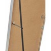 Beliani Pastatomas veidrodis BAGNOLET 150 cm, metalinis, sidabrinis