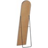 Beliani Pastatomas veidrodis BAGNOLET 150 cm, metalinis, sidabrinis