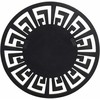 Beliani Sieninis veidrodis FLERS 70 cm Metalinis Auksinis