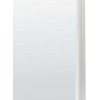 Beliani Sieninis veidrodis JARNAGES 45 cm 145 cm metalinis baltas