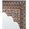 Beliani Sieninis veidrodis PALI 60 cm 90 cm metalinis varinis