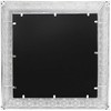 Beliani Sieninis veidrodis CAVAN 65 cm x 65 cm metalinis sidabrinis