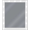 Beliani Voninis LED veidrodis ODENAS 50 cm 60 cm baltas