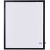 Beliani Vonios veidrodis su LED apšvietimu ODENAS 50 x 60 cm, juodas