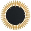 Beliani Sieninis veidrodis VOREY 60 cm metalinis auksinis