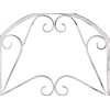 Beliani VALDIVIA metalinė lentyna, 166 cm 40 cm, balta