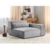 Sofa Beliani Kampinis modulis HELLNAR kairinys, pilkas