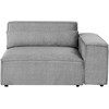 Sofa Beliani Kampinis modulis HELLNAR kairinys, pilkas