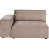 Sofa Beliani Kampinis modulis HELLNAR, šviesiai rudas, dešininis
